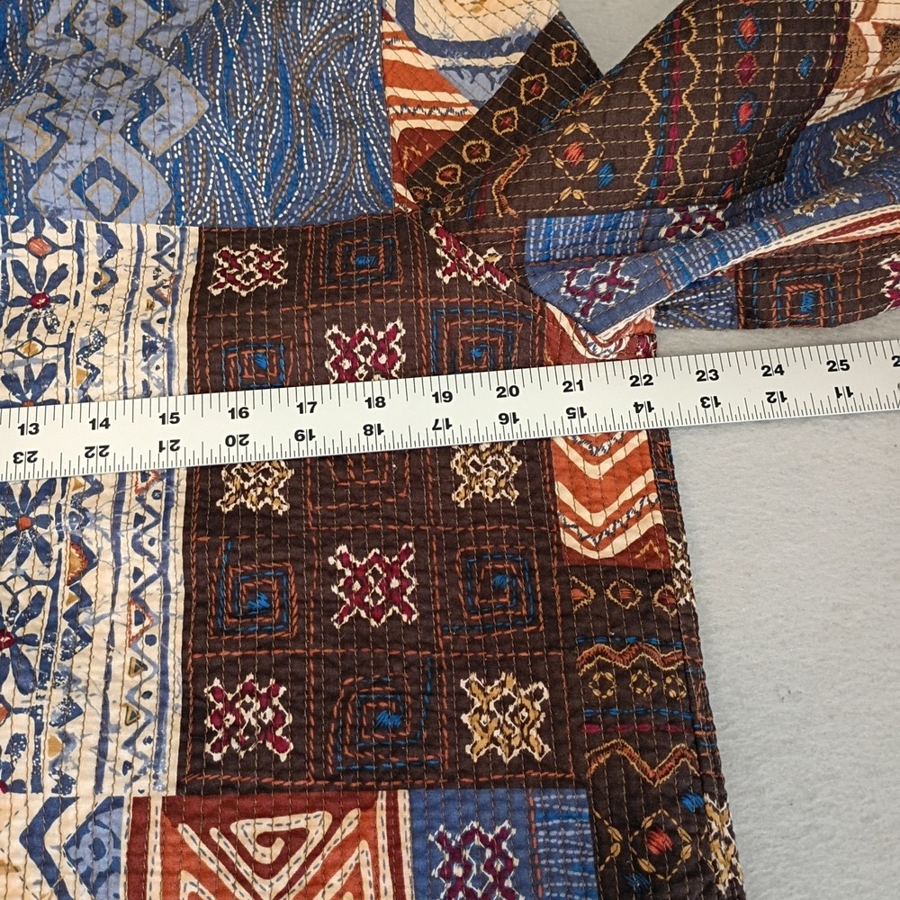 Alfred Dunner Open Jacket Blazer Patchwork Quilte… - image 7